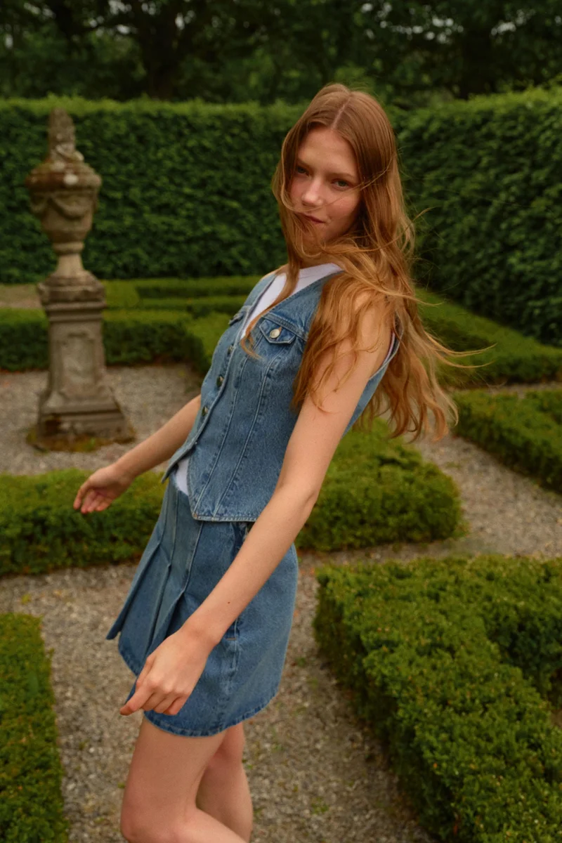H&M Denim waistcoat
