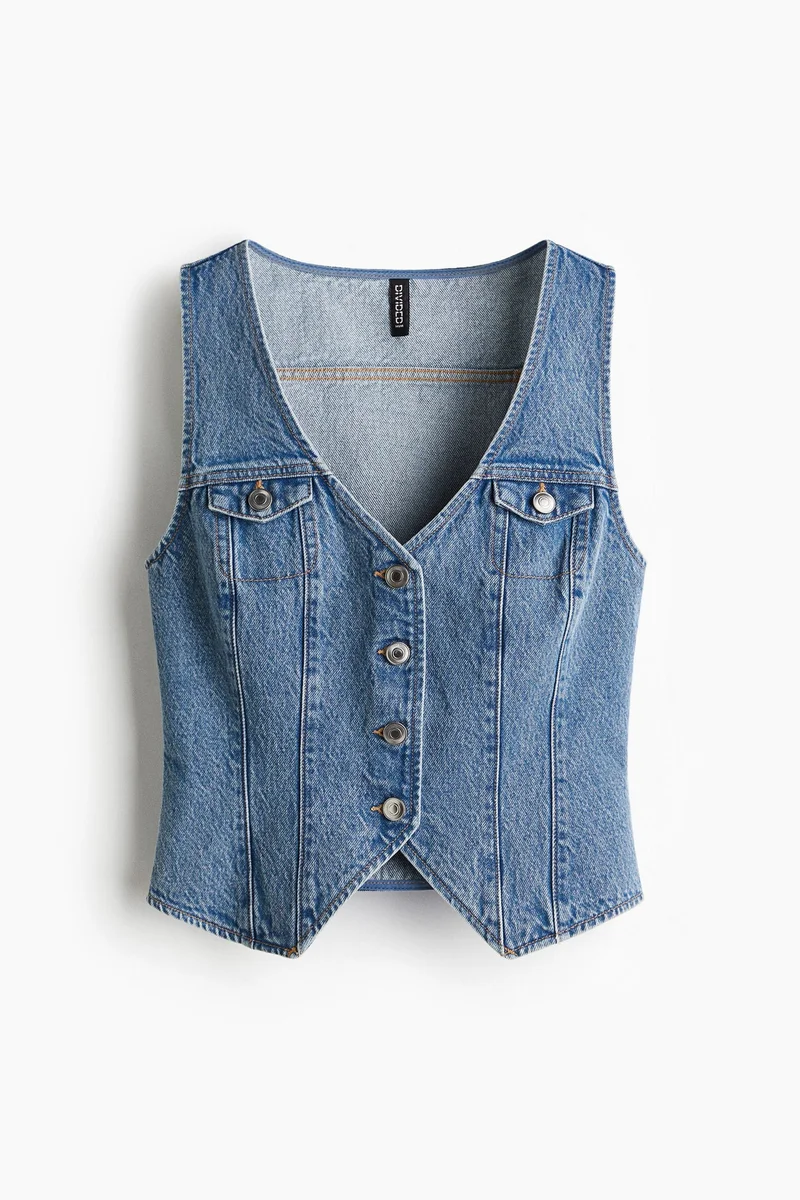 H&M Denim waistcoat