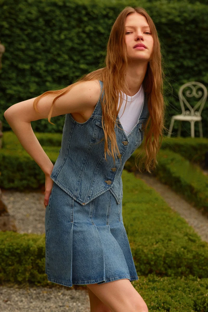 H&M Denim waistcoat