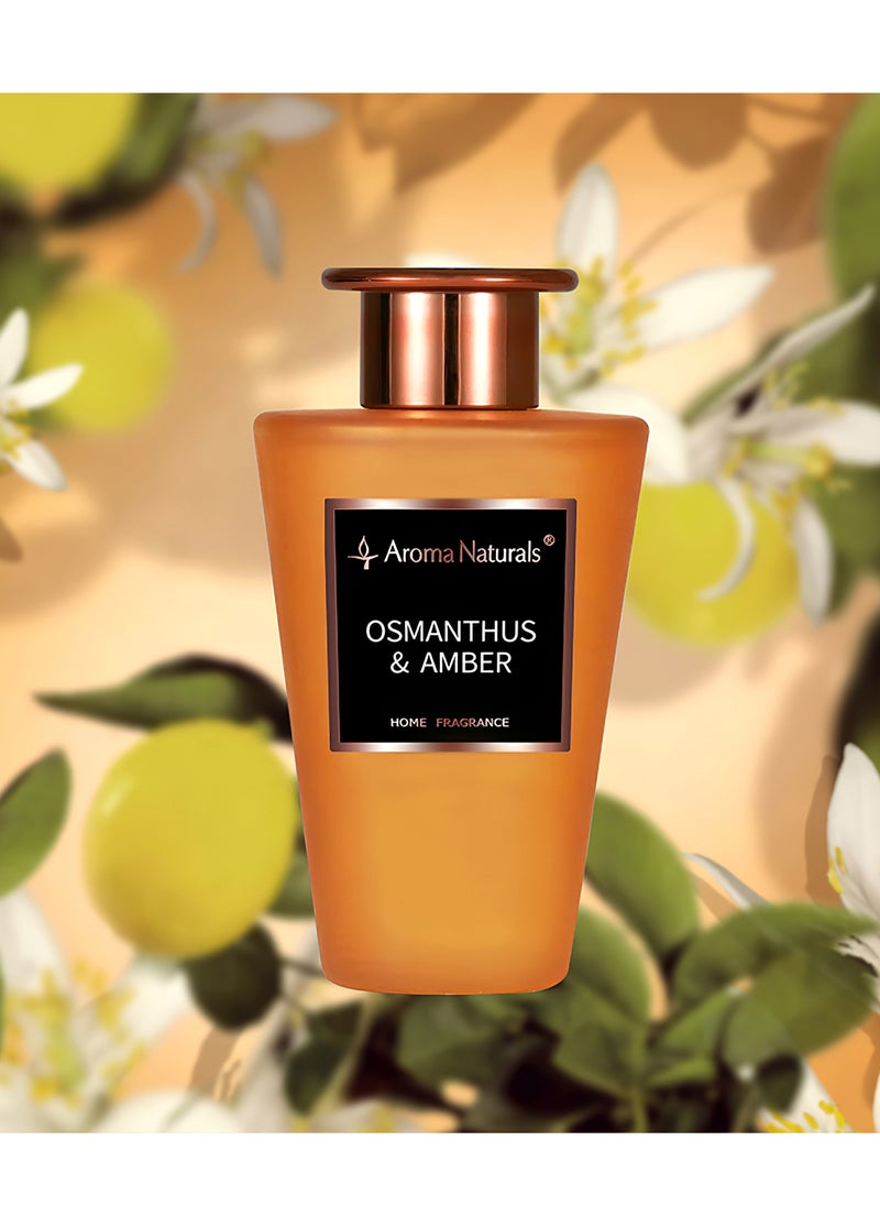 آروما ناتشورالز - عطر منزلي، مجموعة هدايا ناشرة روائح القصب المعطرة للنساء، مجموعة ناشرات روائح علاجية معطرة، معطر هواء لغرفة النوم والحمام والمكتب، ديكور المنزل 200 مل - Image 1