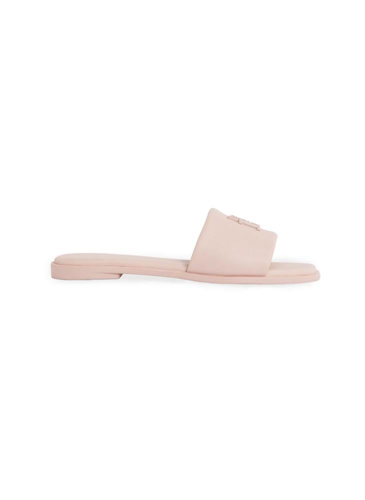 TOMMY HILFIGER Logo Hardware Leather Mule  - Image 1