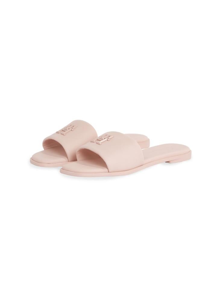 TOMMY HILFIGER Logo Hardware Leather Mule  - Image 4