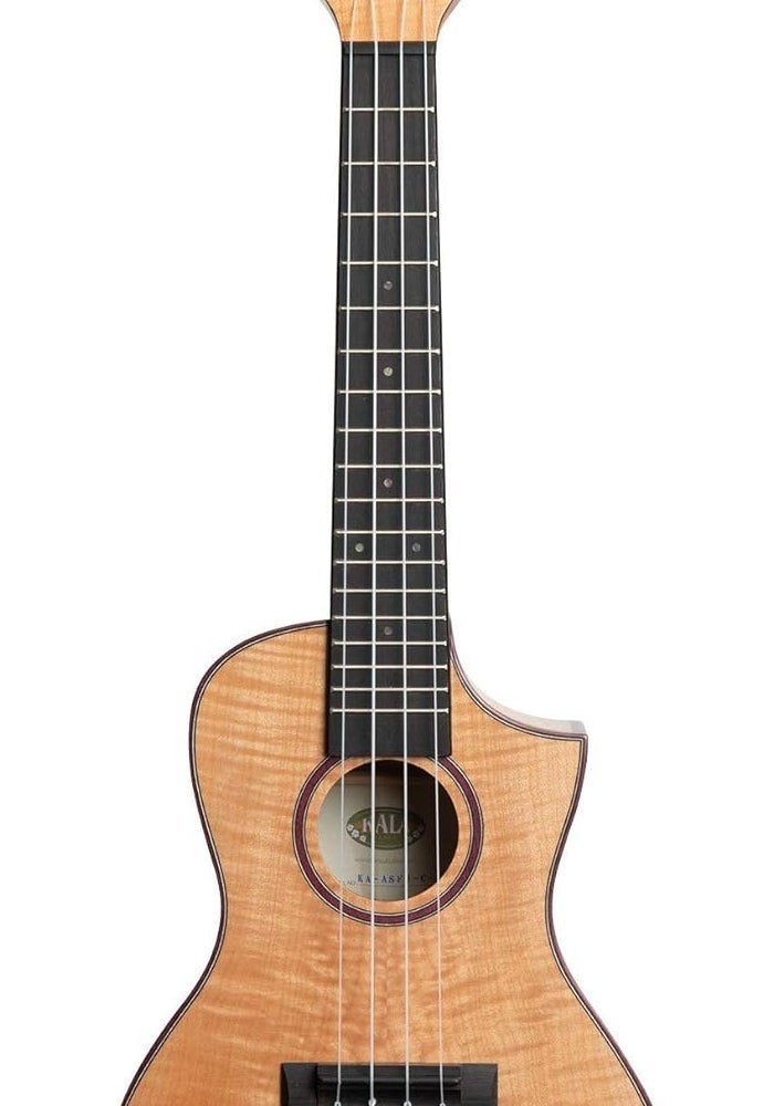 Kala KA-ASFM-C-C Concert Ukulele - Solid Flame Maple - Image 3