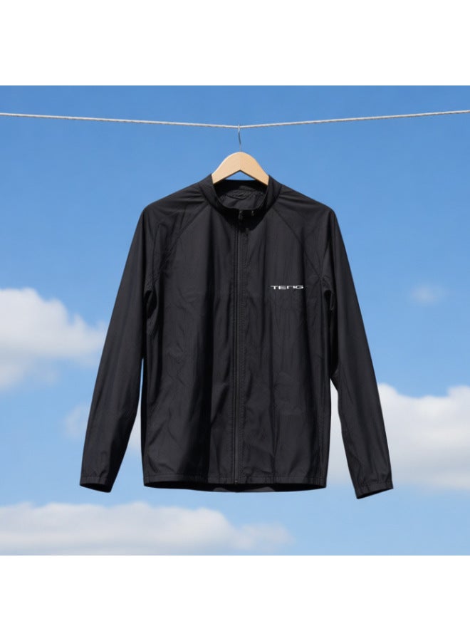 Qianchengyu Sports Diving Suit Jellyfish Suit Men Full Zipper Separate Sun Protection Long Sleeve Long Pants Quick-dry Surfing Set