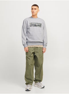 JACK & JONES Graphic Crew Neck Sweatshirt  - Image 4