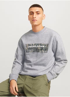 JACK & JONES Graphic Crew Neck Sweatshirt  - Image 3