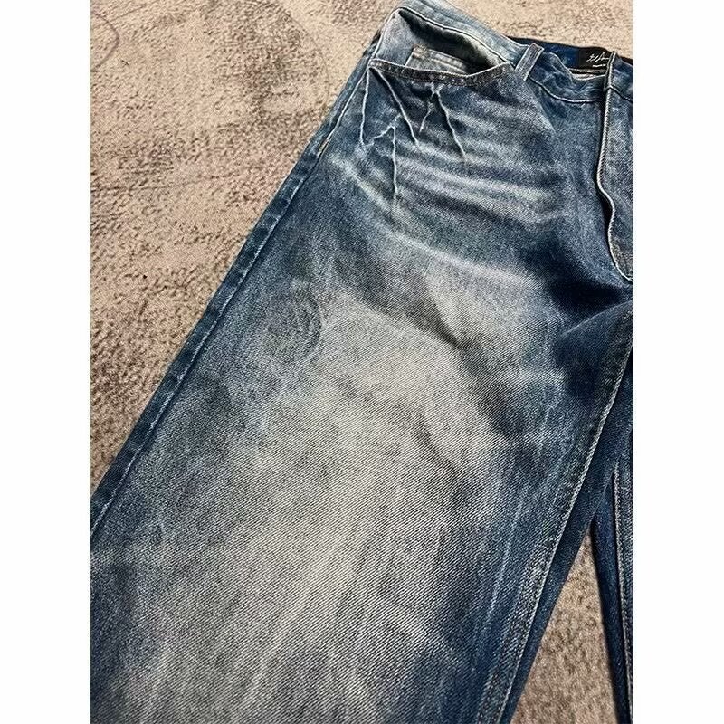 Unisex Classic Denim Jeans Loose Fit Daily Outdoor Wear - Image 4