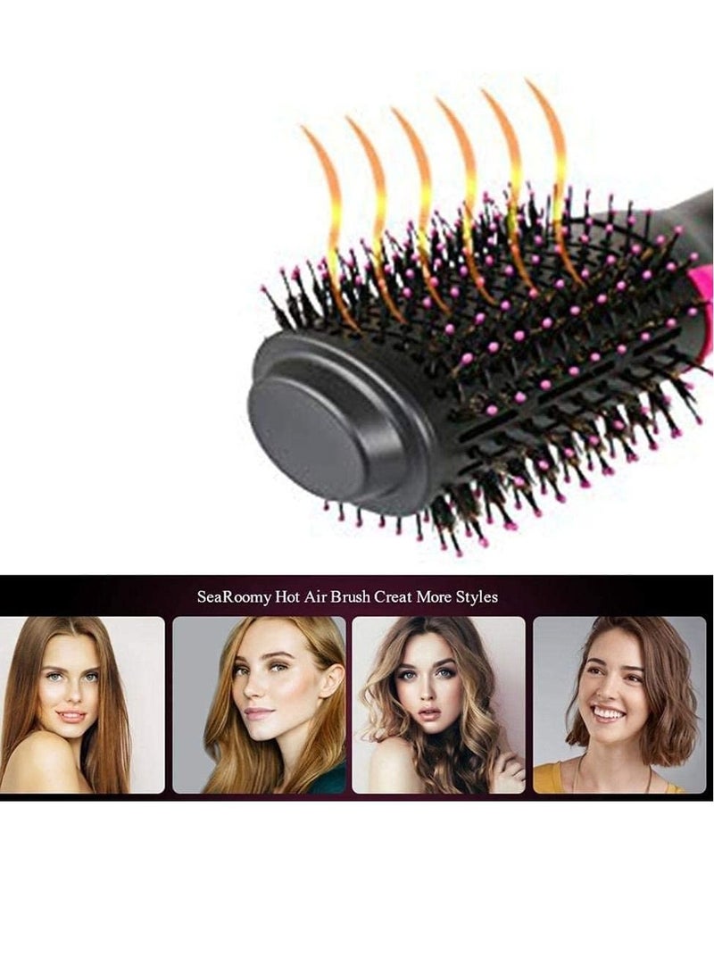 2 in 1 Multifunctional Hair Dryer Volumizer Rotating Hot Hair Brush Curler Roller Rotate Styler Comb Styling Curling Iron - Image 2