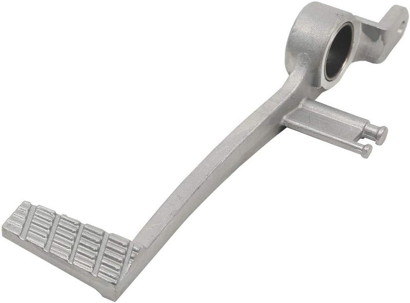 TMCT Silver Aluminum Rear Brake Foot Pedal Lever for Suzuki GSXR - Image 1