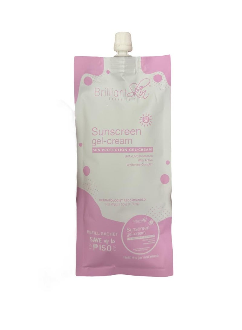 Sunscreen gel-cream sun protection gel-cream