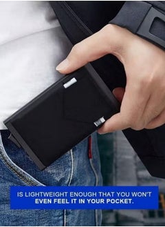 Generic Ultra-Slim Lightweight Card Holder - Durable Minimalist Wallet with Secure Card Slots  - Image 5