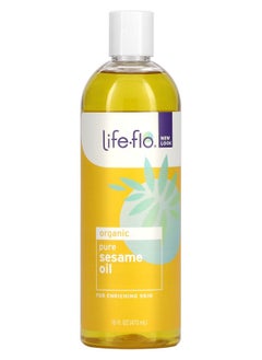 Life-flo Organic Pure Sesame Oil 16 fl oz (473 ml) 