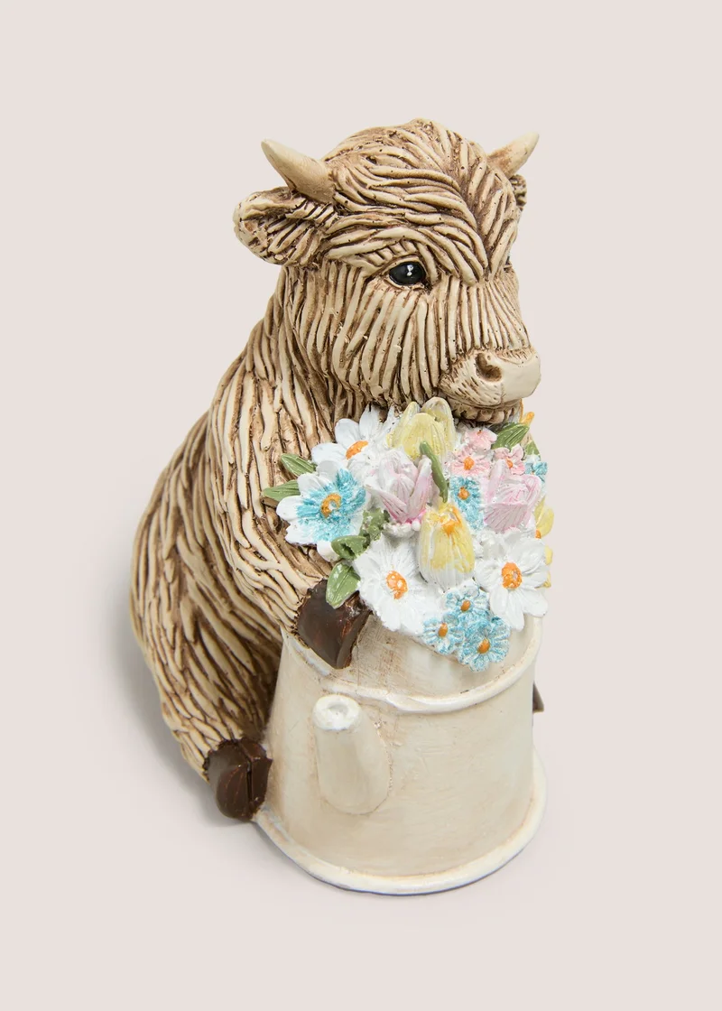 Matalan Highland Cow Watering Can Multi