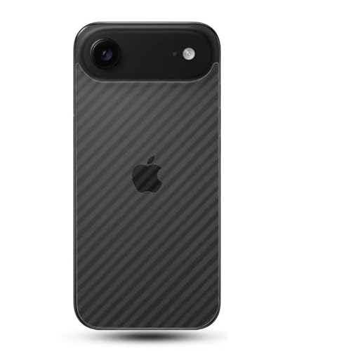 iyanzi For iPhone Air Back Screen Protector 3D Carbon Fiber Ultra Thin Protective Film-2 packs-Transparent - Image 4