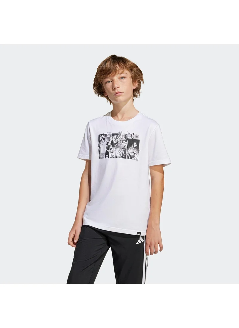 Adidas adidas messi icon men graphic t-shirt