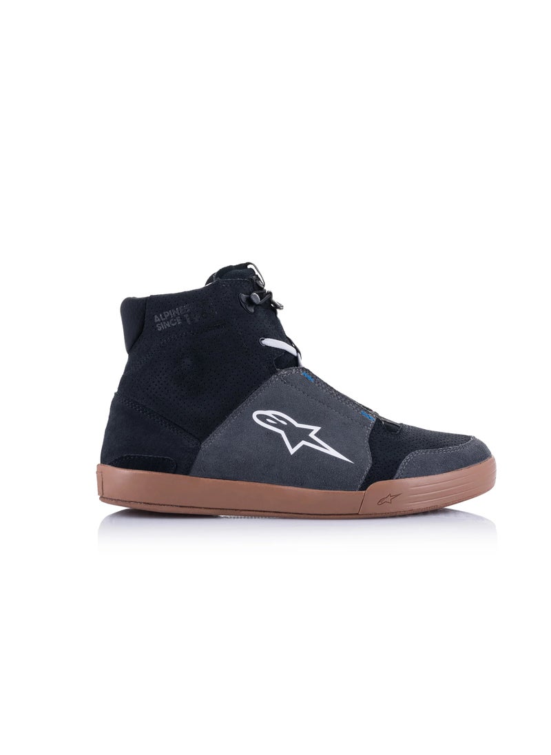 Alpinestars حذاء Alpinestars Chrome باللون الأسود/الأسفلتي/الأزرق الصمغي  - Image 2