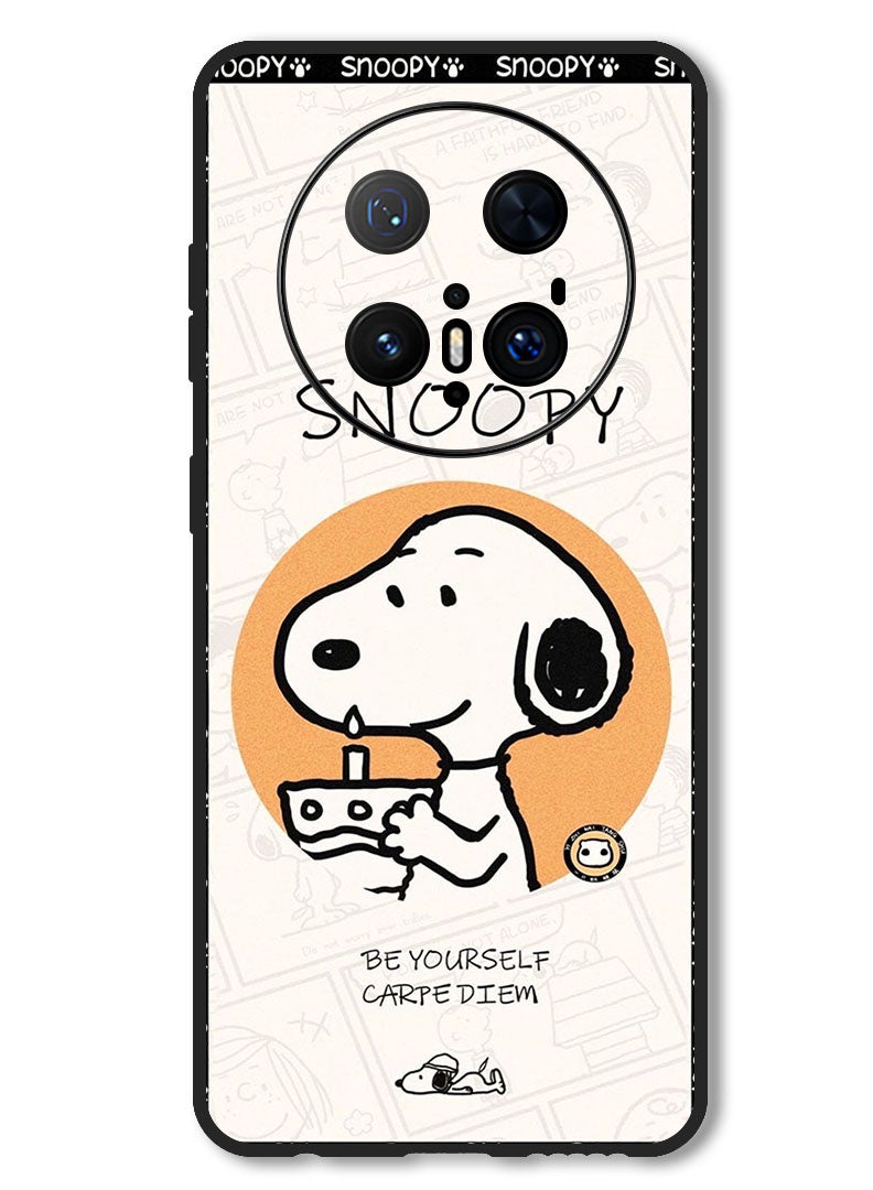 Theodor Case Compatible with Huawei Mate 70 Pro/ 70 Pro + Protection Shockproof Bumper Cover Snoopy - Image 1