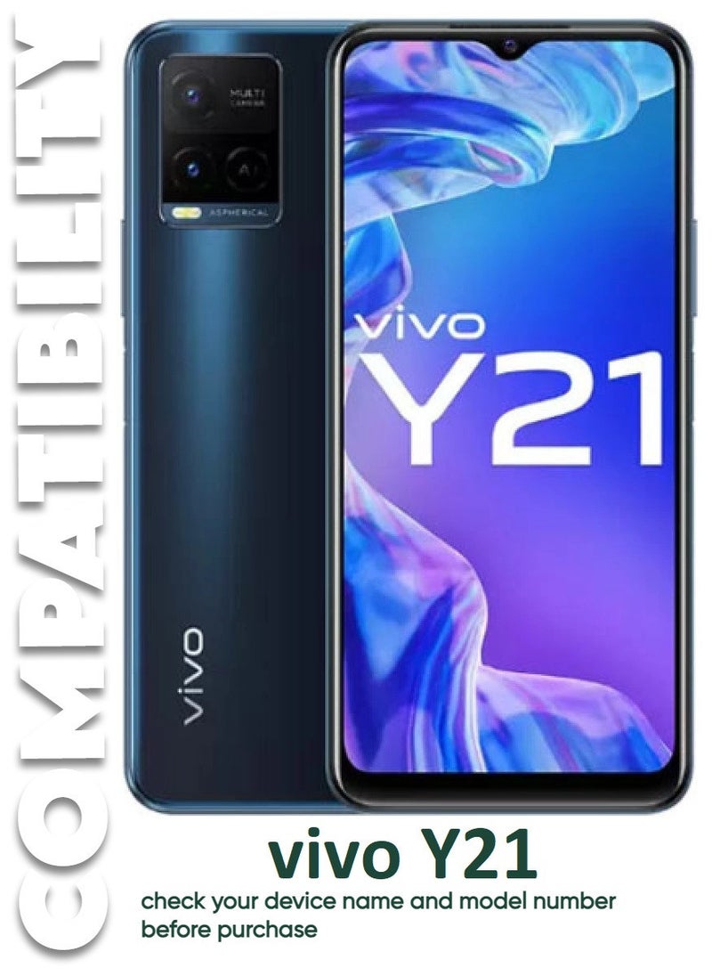 ACLIX 2 Pieces Antistatic ESD Dustproof Premium Quality High Definition Tempered Glass Screen Protector Designed For vivo Y21 - Image 3