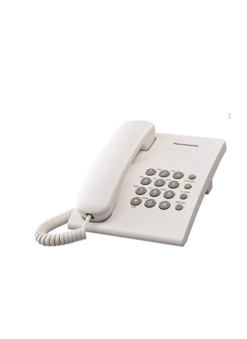 Wired Landline Phone KX-TS500FX -White - pzsku/ZADBA30593F39D2F3D74BZ/45/_/1722859239/7f399bbd-1b13-4686-bd4a-edc9e6bb65a5