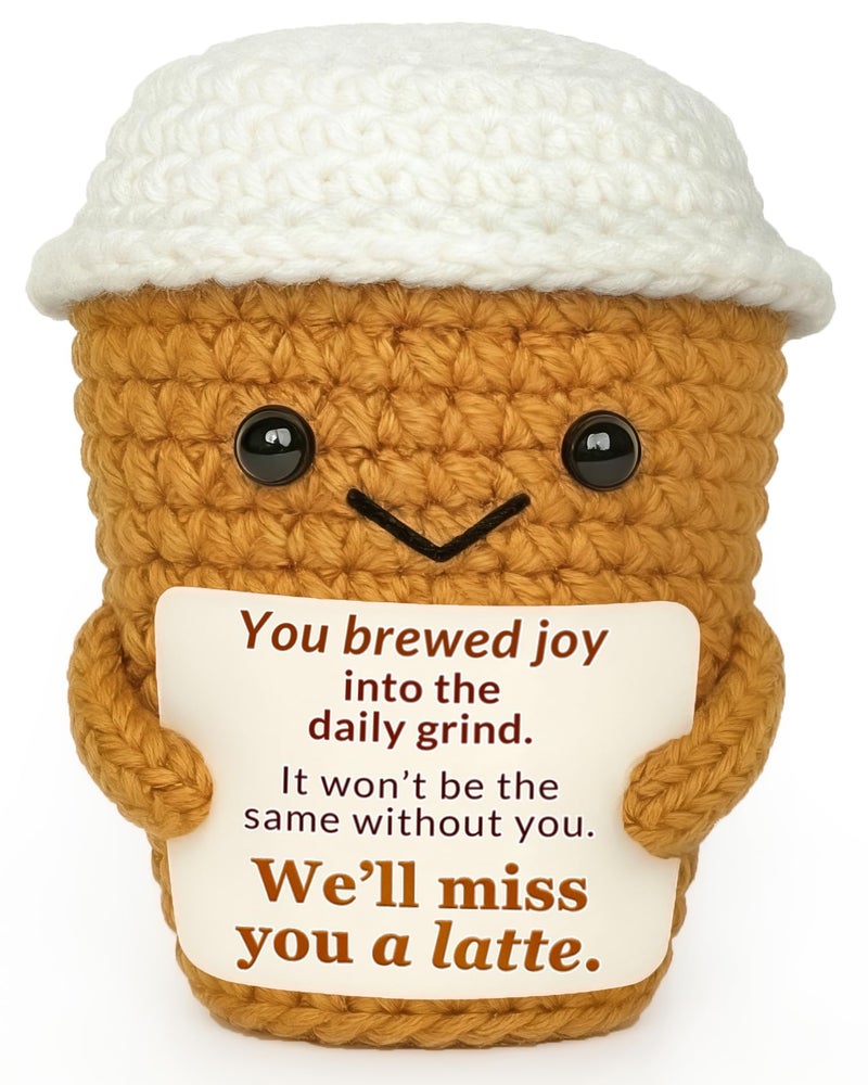 Krinisou Farewell Gifts for Coworker, Co Worker Leaving Gifts for Women, Cute Goodbye Retirement Gift for Colleague or Boss, Small Funny We Will Miss You Going Away Office Present