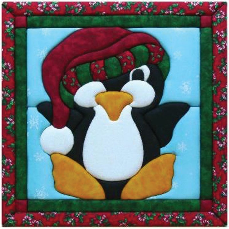 QUILT MAGIC No Sew Wall Hanging Kit - Penguin - Image 3