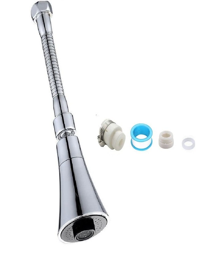 NAIDEV kitchen Faucet Sprayer Head faucet extender nozzle,kitchen faucet, 2 Modes Adjustable High Water Flow Sink Faucet Booster Nozzle, Faucet Universal stereotyped bubbler (faucet nozzle E - 1) - Image 1