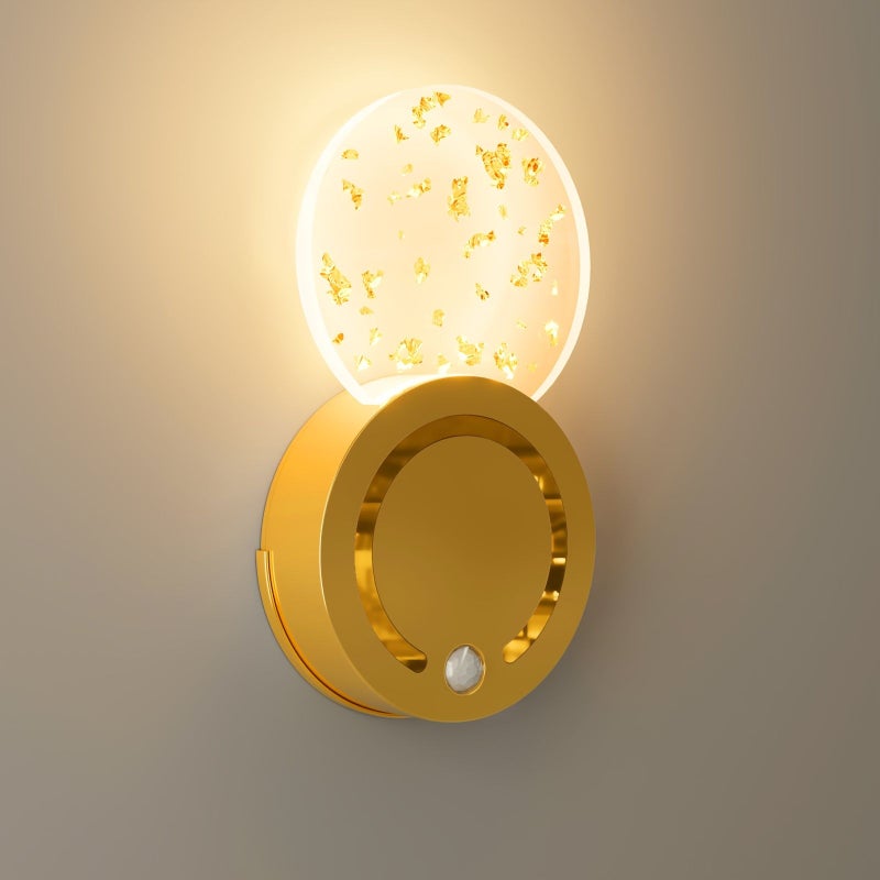 قطعة واحدة من ضوء حائط LED فضي مع مفتاح لمس تلقائي وحساس حركة، ضوء ليلي استقرائي يعمل بالشحن عبر USB، مدعوم ببطارية 1200 مللي أمبير للاستخدام في غرفة النوم والممر وغرفة المعيشة كإضاءة خلفية للحائط. - Image 5
