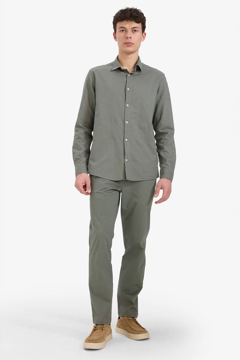 DeFacto Regular Fit Pocketed Straight Leg Chino Pants - Image 3