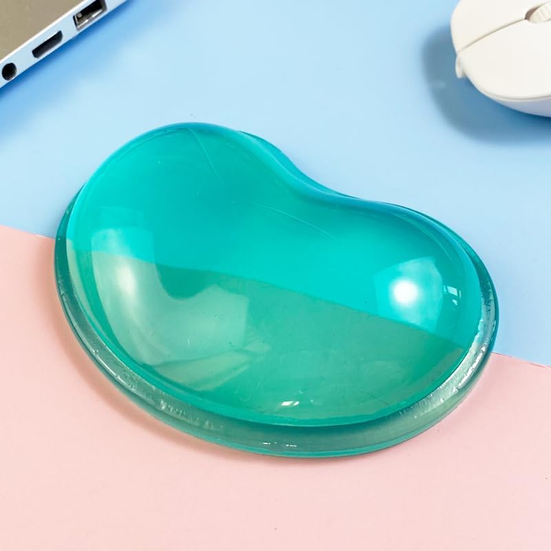 LetGoShop Ergonomic Gel Wrist Rest for Mouse, Computer Mouse Wrist Support for Arm Pain Relief, Heart-Shaped Cute Hand Wrist Cushion for Home and Office Working Gaming Anti-Fatigu - Image 3