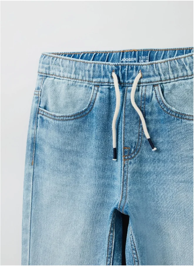 Ovs OVS Denim Joggers With Drawstring