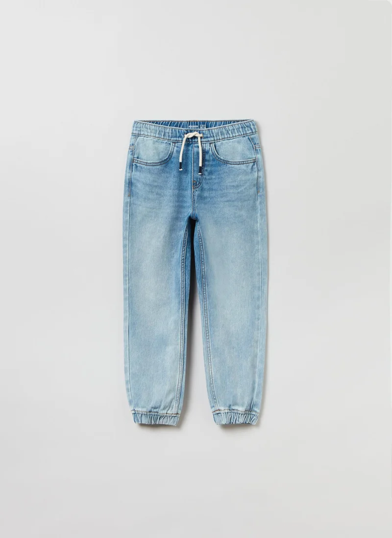 Ovs OVS Denim Joggers With Drawstring