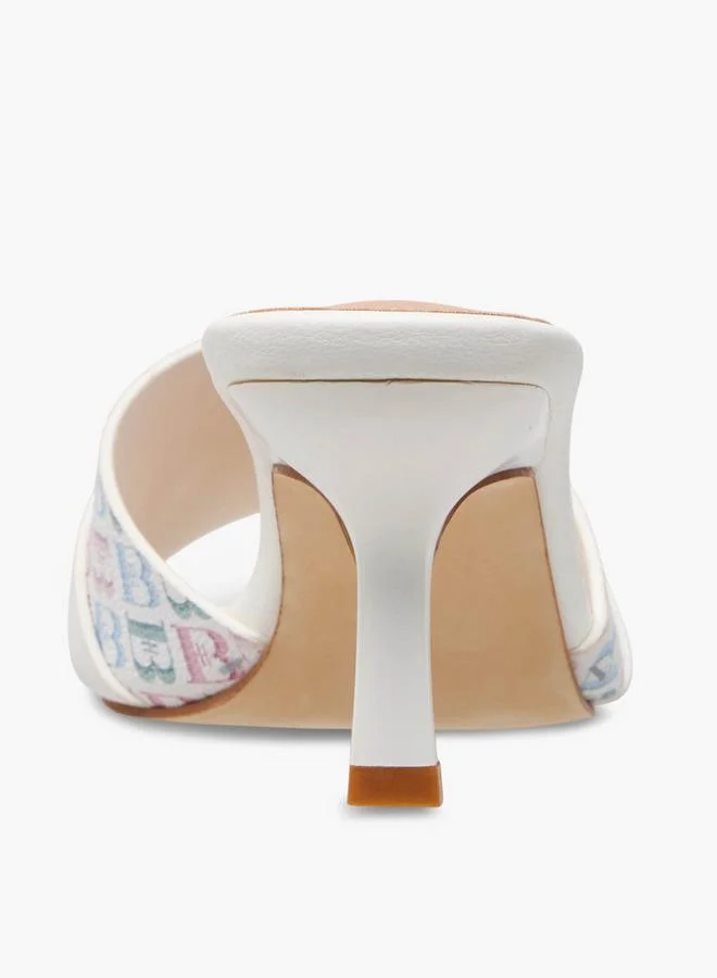 Flora Bella By Shoexpress WHITE Flora Bella Women Monogram Print Sandals for Women | Best Price UAE