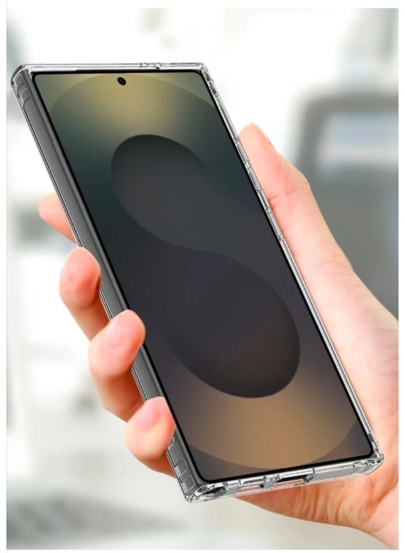 SAMSUNG S25 ULTRA Protection Case Cover Clear MagSafe, Delay Yellowing, Scratch-Resistant ,shockproof, Magnetic Compatible with Magsafe - Image 5