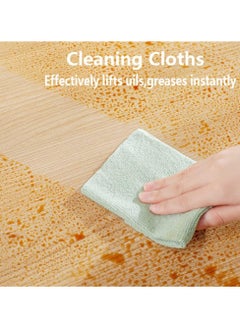 20 Sheets Disposable Cleaning Cloths, Cleaning Towels, Microfiber Towel Reusable Dish Cloths with Dispenser Box, Lazy Rags, Car Wipes for Cleaning Cloths for Home Kitchen (Matcha Green) - pzsku/ZADBADA4EF5AD75FDCE98Z/45/_/1720506578/74eae370-2cf8-40ab-8b05-15c1f1a87101