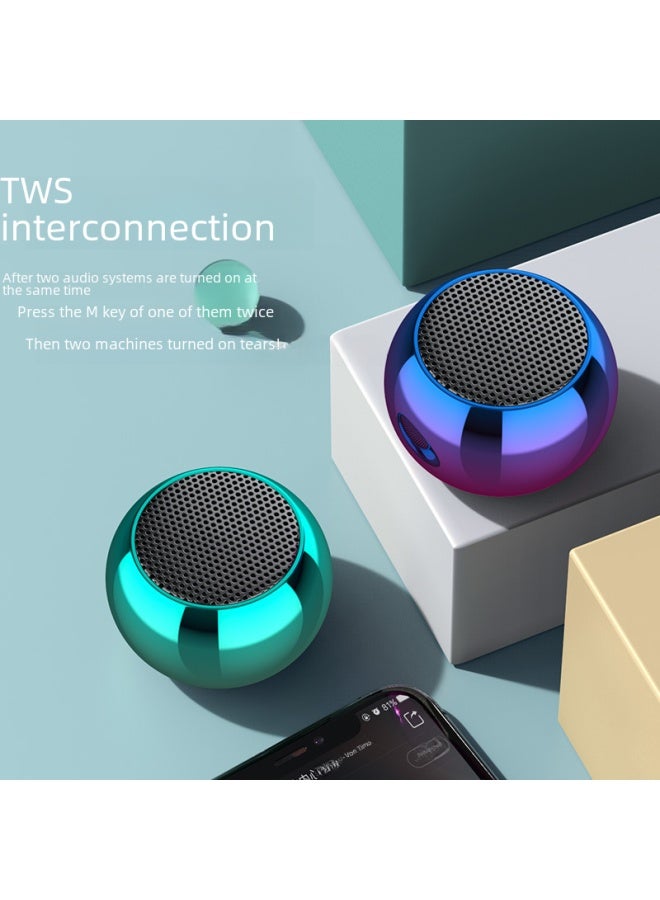 Neutral Wireless Bluetooth Speaker Subwoofer Stereo High Volume Outdoor Portable Home Mini Small Sound Subwoofer - Image 2