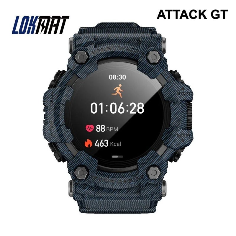 لقمات ساعة ذكية LOKMAT ATTACK GT - Image 1