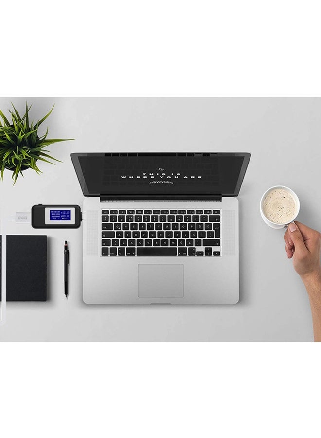 أجهزة اختبار مقياس الطاقة USB Type-C، جهاز اختبار تيار الجهد الثنائي الاتجاه USB C، مقياس للتيار من 0 إلى 5 أمبير وقياس الجهد من 4 إلى 30 فولت، جهاز اختبار أمان شاحن USB-C، مقياس رقمي متعدد الألوان بتقنية LCD، كاشف الأمبير والجهد - Image 5
