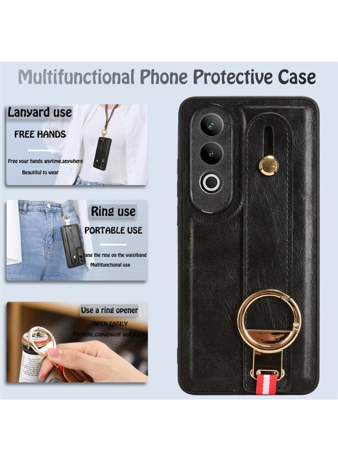 general Mobile Phone Case for OnePlus Nord CE4 5G/OPPO K12 5G Case Ultra Thin Mobile Phone Case, Wrist Strap Ring , Beer Bottle - Image 2