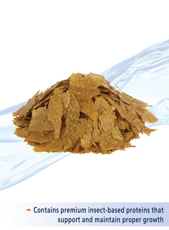 Aqueon Nutrinsect Fish-Free Fish Food, Goldfish Flakes, 1.59 oz - Image 3