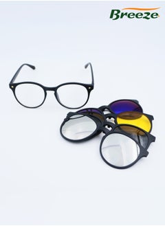 Breeze Polarized Sunglasses for men and women Frame four pieces magnetic mirror set  eyewear  - Image 1