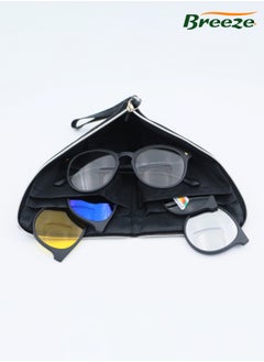 Breeze Polarized Sunglasses for men and women Frame four pieces magnetic mirror set  eyewear  - Image 3