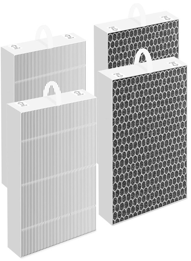 CHNPOFNT 4 PACK 5400 Air Purifier Replacement Filter Compatible with Air Purifiers 5400 Series, 5410i, 5440i, 3-Stage Filtration High-efficiency Activated carbon 2-IN-1. H13 True he-pa Filter. - Image 1