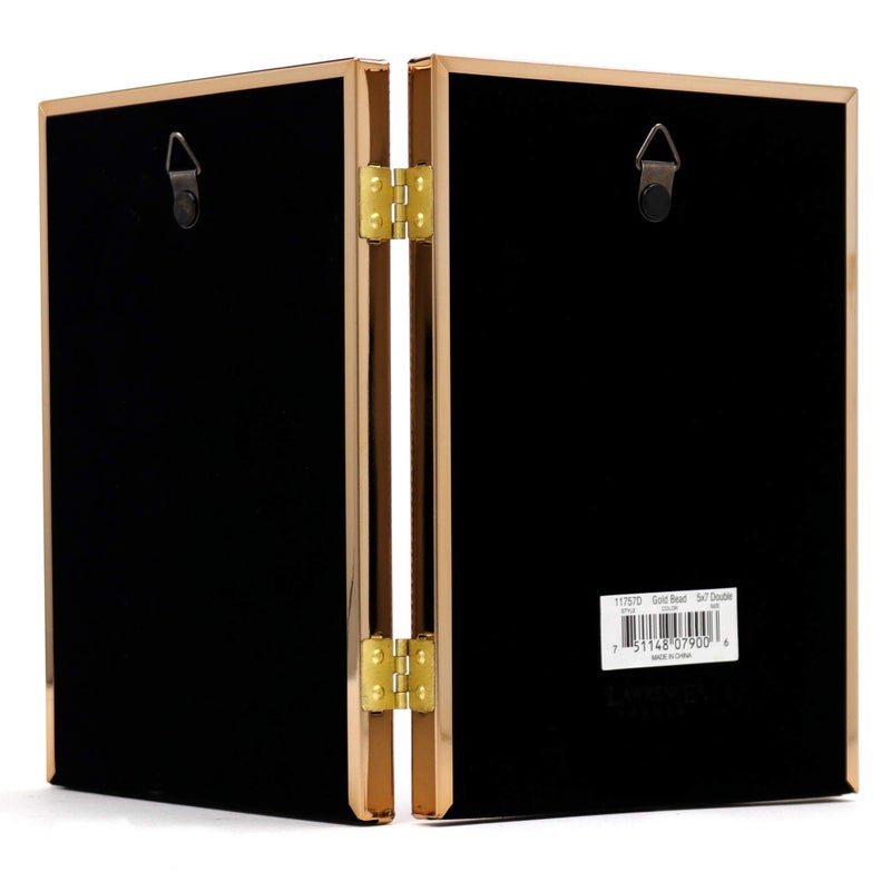 لورانس فرايمز إطارات لورانس 11746D إطار صورة حبة كلاسيكية 4x6 الذهب المزدوج - Image 3