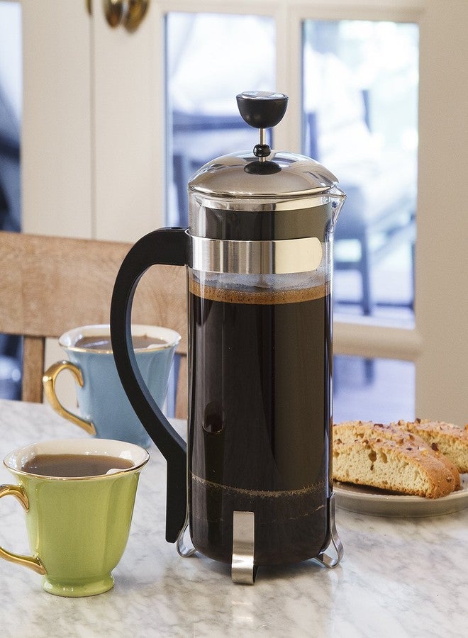 Primula Classic Glass 8-Cup Coffee Press with Black Handle - Image 2