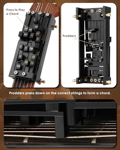 FAITIO Guitar Chord Presser, Guitar Chords Trainer for Beginners and Arthritis Player, From Pain to Play - The Arthritis-Friendly Chord Tool, No More Sore Fingers - Chord Helper for Beginners - Image 3