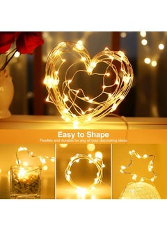 BLEQYS BLEQYS 10Ft30 LEDs FairyStarry String Lights for IndoorOutdoor Decoration Wedding Home Parties Christmas Holiday Waterproof2 Battery Operated  - Image 5
