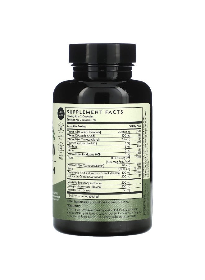 Terra Origin - Terra Origin, Healthy Hair, Skin & Nails, 60 Capsules - Image 1