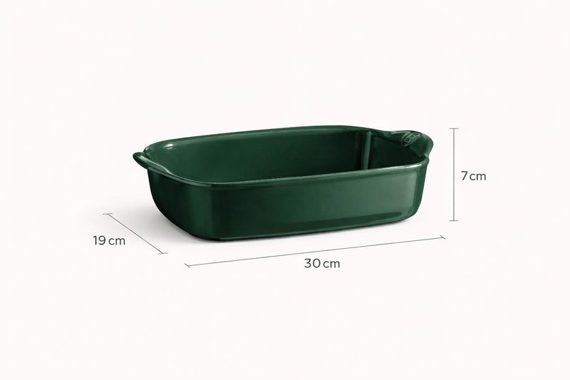 Emile Henry THE RIGHT DISH SMALL RECT. BAKING DISH 11.4 x 7.5|CEDAR - Image 4