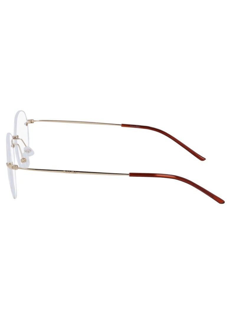 Calvin Klein Oval -CK22125TA 200 50 Unisex Eyeglasses Frame - Image 3