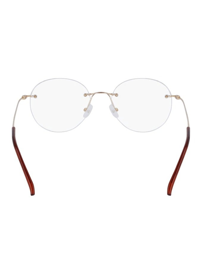 Calvin Klein Oval -CK22125TA 200 50 Unisex Eyeglasses Frame - Image 4